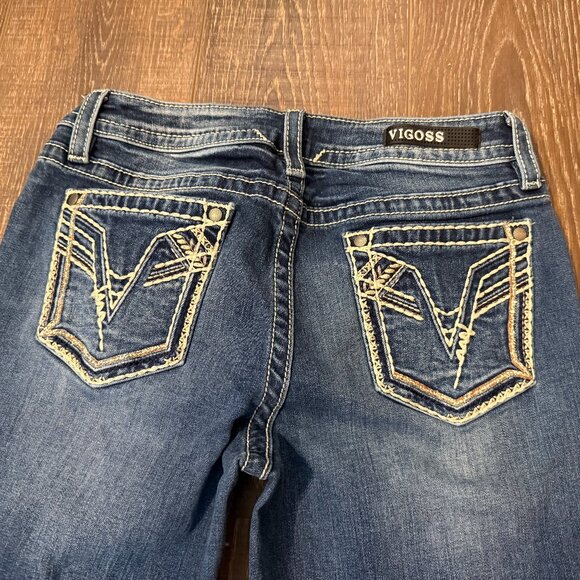 Vigoss Heritage Fit Bootcut Jeans – Size 8 - Picture 8 of 16